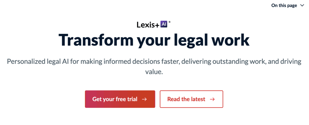 Lexis+ AI